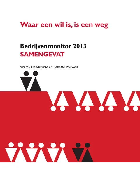 Waar een wil is, is een weg, Bedrijvenmonitor 2013