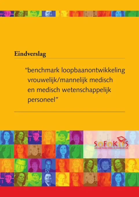 Benchmark loopbaanontwikkeling vrouwelijk-mannelijk medisch en medisch wetenschappelijk personeel