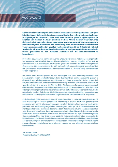 werkboek Mentoring Meester gezel