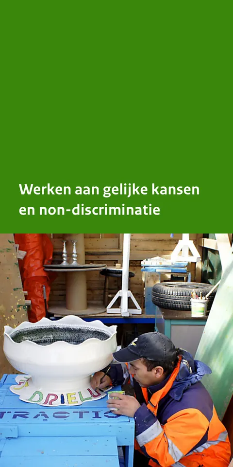 Werken aan gelijke kansen en non-discriminatie